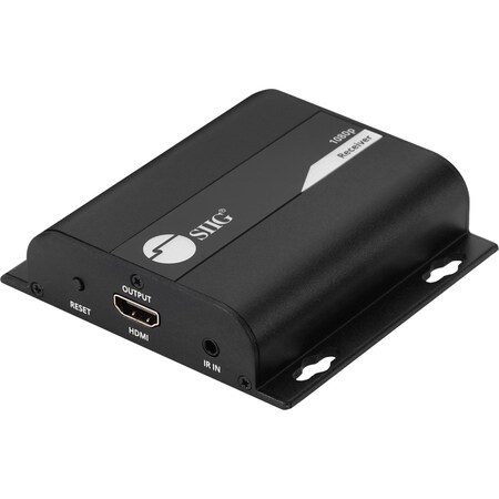 Siig Receives Hdmi Signal Up To 120M Over Single Cat6 Cable w/ Ir Support CE-H24U11-S1